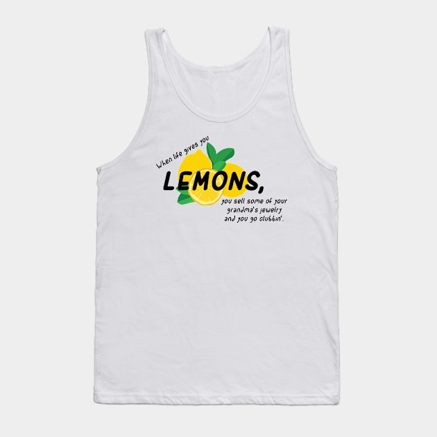 Lemons One Tank Top by jkwatson5